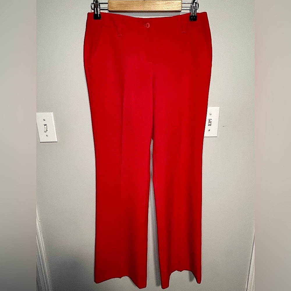 NAF NAF Y2K low rise red PANTS